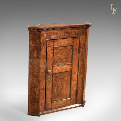 Georgian Oak Corner Cabinet, c.1750 - London Fine Antiques