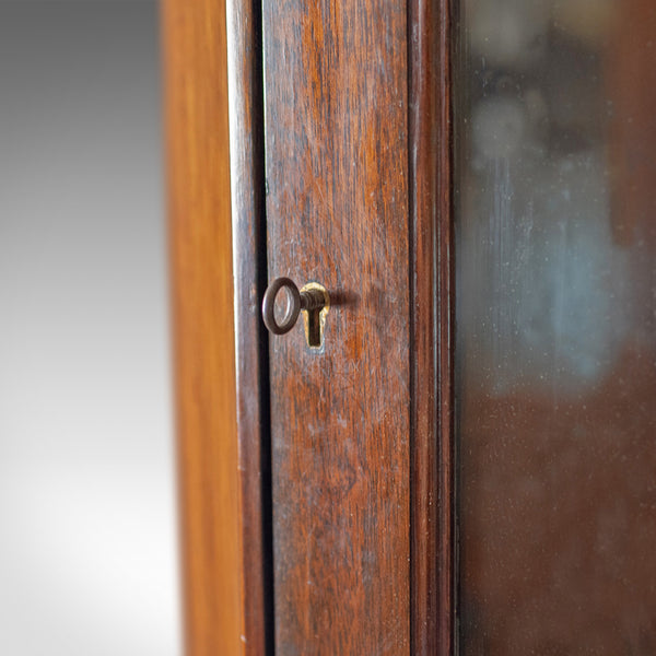 Antique Corner Cabinet, Glazed, Display, Edwardian in Georgian Taste, Circa 1910 - London Fine Antiques