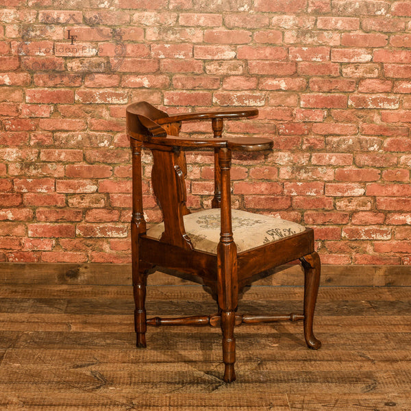 Late Georgian Corner Elbow Chair, c.1790 - London Fine Antiques