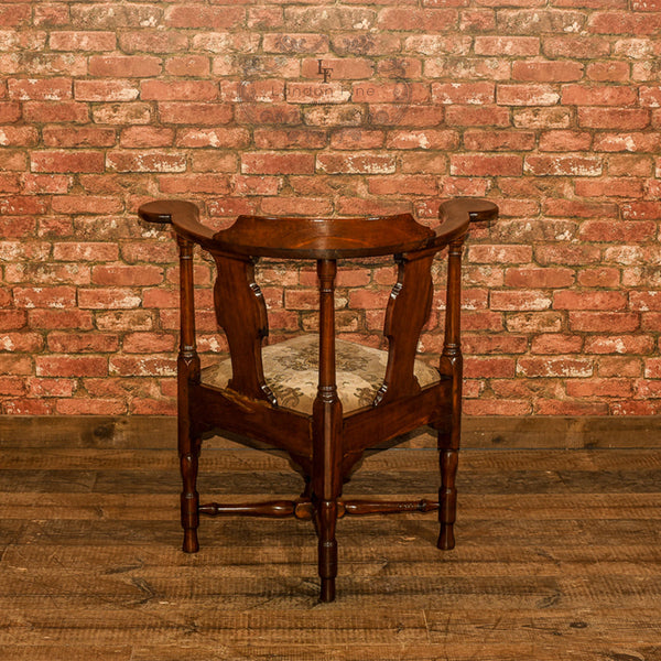 Late Georgian Corner Elbow Chair, c.1790 - London Fine Antiques