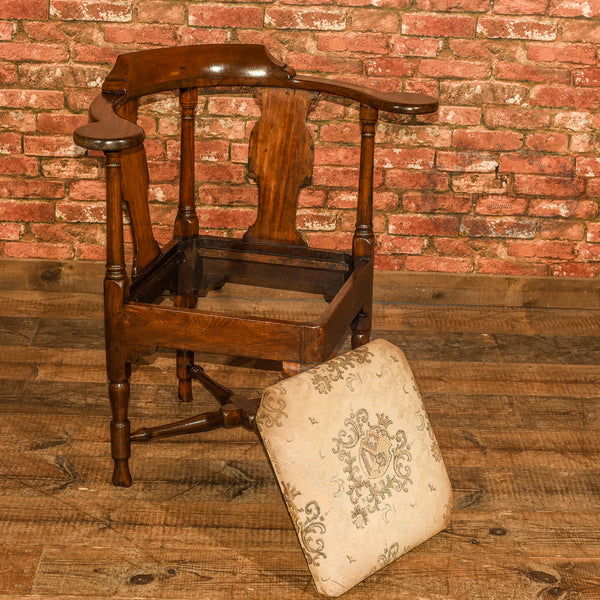 Late Georgian Corner Elbow Chair, c.1790 - London Fine Antiques