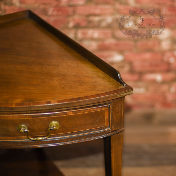Edwardian Corner Table, C18th Revival, c.1910 - London Fine Antiques