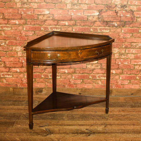 Edwardian Corner Table, C18th Revival, c.1910 - London Fine Antiques