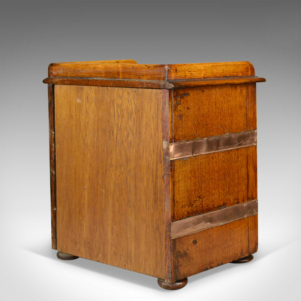 Antique Correspondence Cabinet, Scottish, Victorian, Oak, Specimen Chest c.1850 - London Fine Antiques