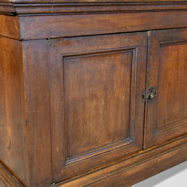 Antique Cupboard, 19th Century, French, Oak, Cabinet Circa 1850 - London Fine Antiques