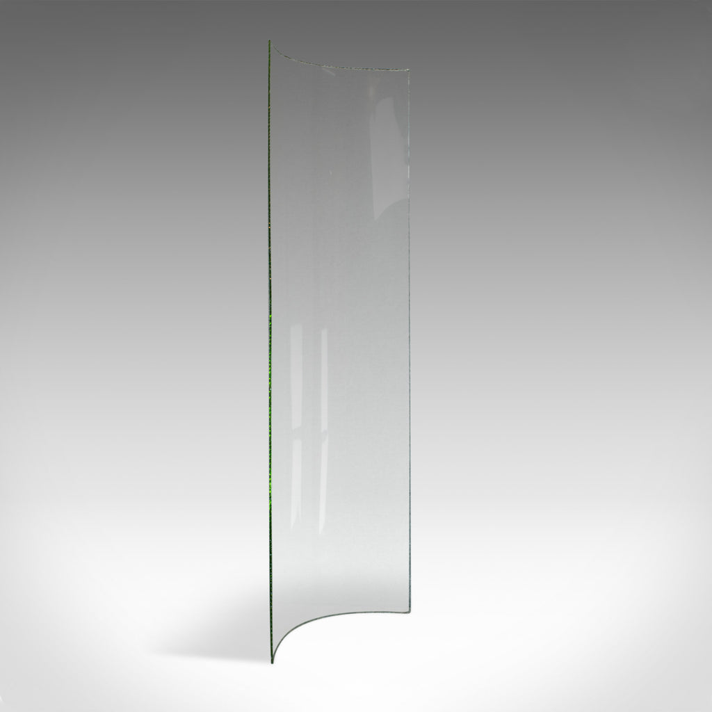 Antique Curved Glass Sheet, English, Victorian, Bow, Pane, 19th Century - London Fine Antiques