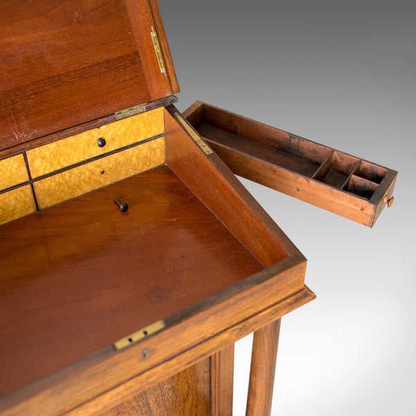 Antique Davenport, Burrey & White, Rosewood, Desk, William IV, Circa 1835 - London Fine Antiques