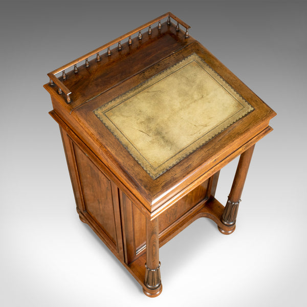 Antique Davenport, Burrey & White, Rosewood, Desk, William IV, Circa 1835 - London Fine Antiques
