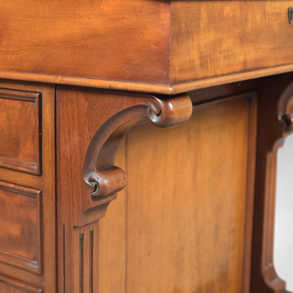 Antique Davenport, English, Victorian Writing Desk, Mahogany, c.1870 - London Fine Antiques