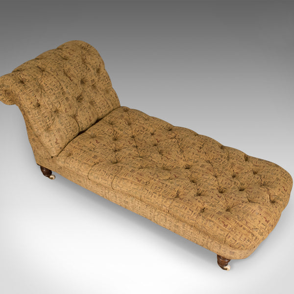 Antique Daybed, Reclining Chaise Longue, Victorian, Late 19th Century Circa 1900 - London Fine Antiques