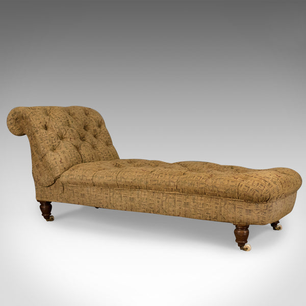 Antique Daybed, Reclining Chaise Longue, Victorian, Late 19th Century Circa 1900 - London Fine Antiques