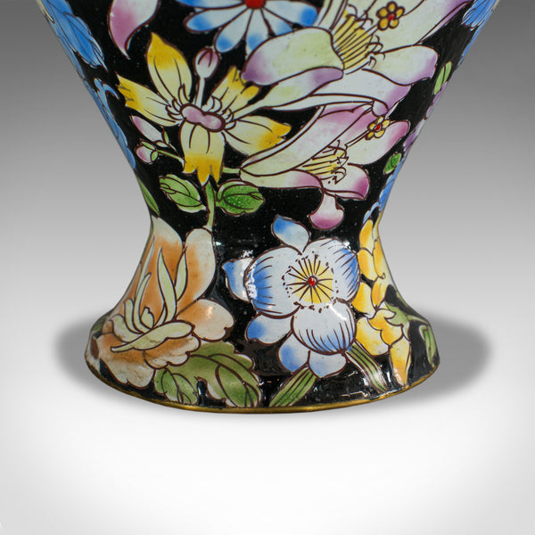 Antique Decorative Vase, French, Cloisonne, Baluster Urn, Victorian, Circa 1880 - London Fine Antiques