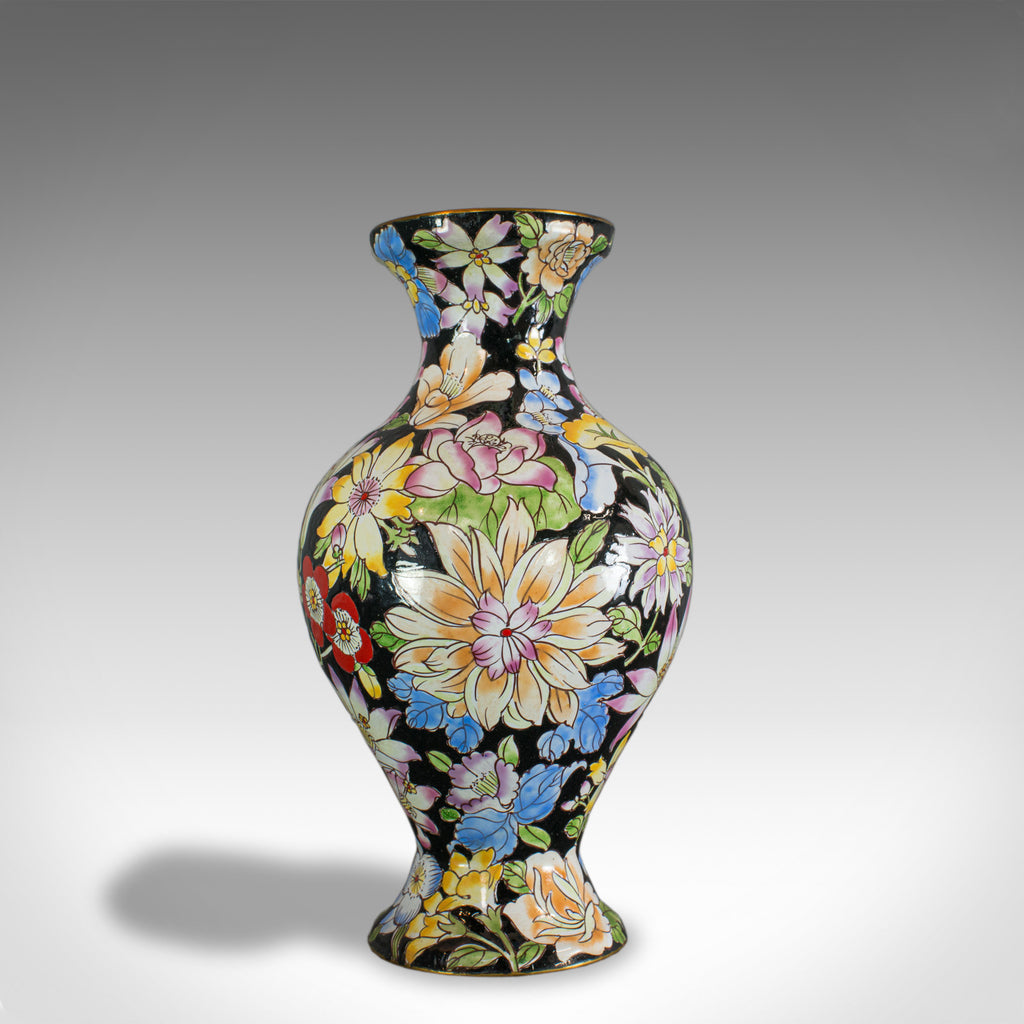 Antique Decorative Vase, French, Cloisonne, Baluster Urn, Victorian, Circa 1880 - London Fine Antiques