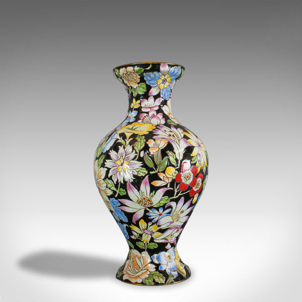 Antique Decorative Vase, French, Cloisonne, Baluster Urn, Victorian, Circa 1880 - London Fine Antiques