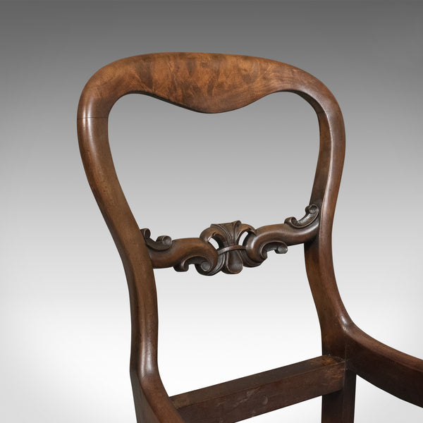 Antique Dining Chair, English, Buckle Back, Mahogany Circa 1835 - London Fine Antiques