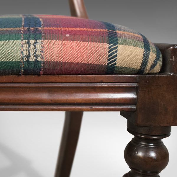 Antique Dining Chair, English, Buckle Back, Mahogany Circa 1835 - London Fine Antiques