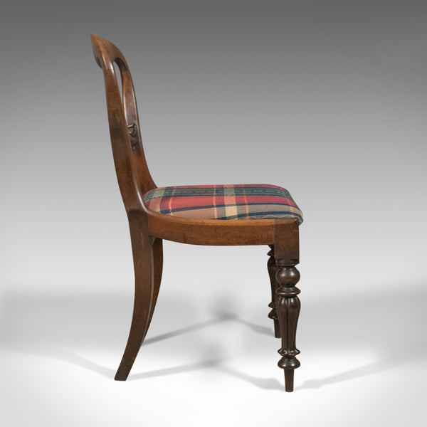 Antique Dining Chair, English, Buckle Back, Mahogany Circa 1835 - London Fine Antiques
