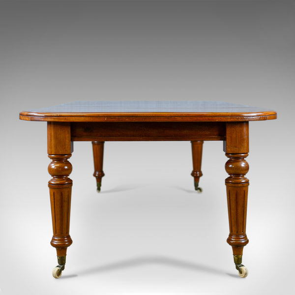Antique Dining Table, English, Mahogany, Victorian, Extending, Seats 10, c.1860 - London Fine Antiques