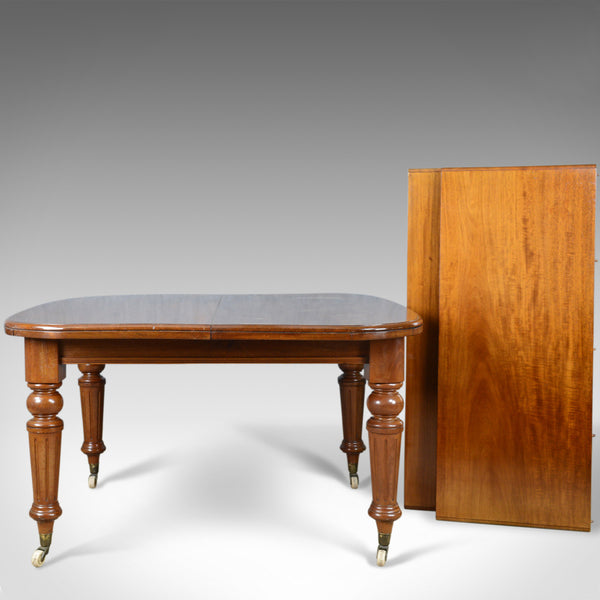 Antique Dining Table, English, Mahogany, Victorian, Extending, Seats 10, c.1860 - London Fine Antiques