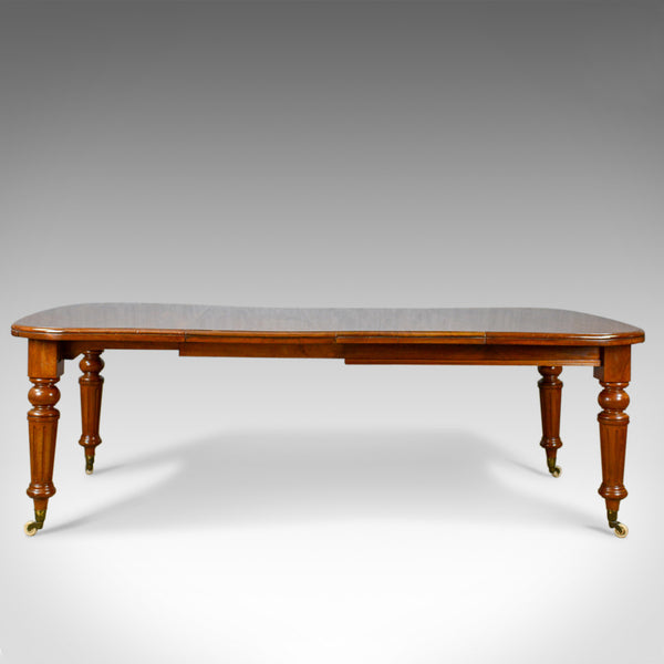 Antique Dining Table, English, Mahogany, Victorian, Extending, Seats 10, c.1860 - London Fine Antiques