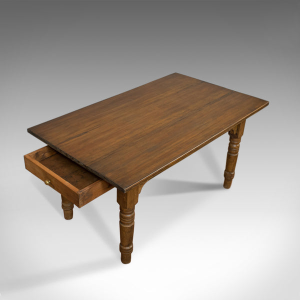 Antique Dining Table, English, Oak, Country Kitchen, Seats 4-6, Circa 1900 - London Fine Antiques