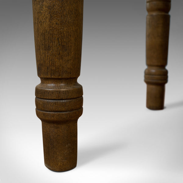 Antique Dining Table, English, Oak, Country Kitchen, Seats 4-6, Circa 1900 - London Fine Antiques