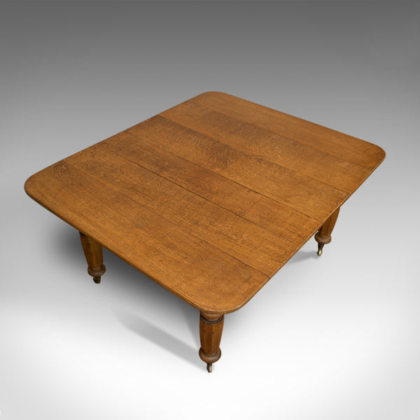 Antique Dining Table, English, Victorian, Oak, Country Kitchen, Seats Six, c1880 - London Fine Antiques