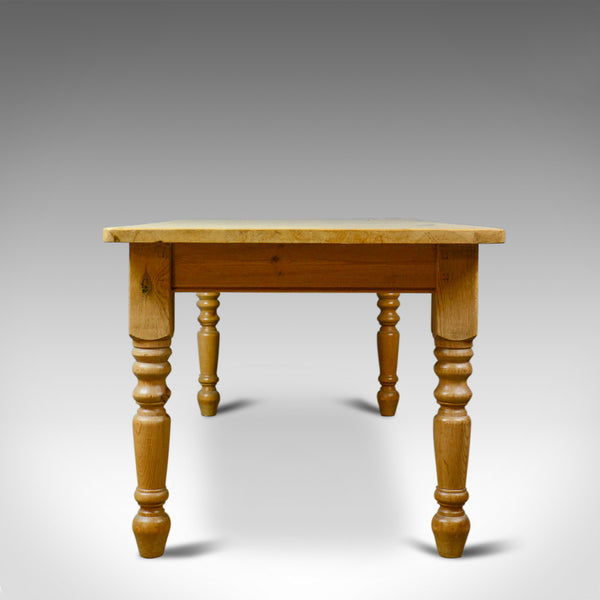 Antique Dining Table, English, Victorian, Pine, Seating 8-10, Country, c1900 - London Fine Antiques