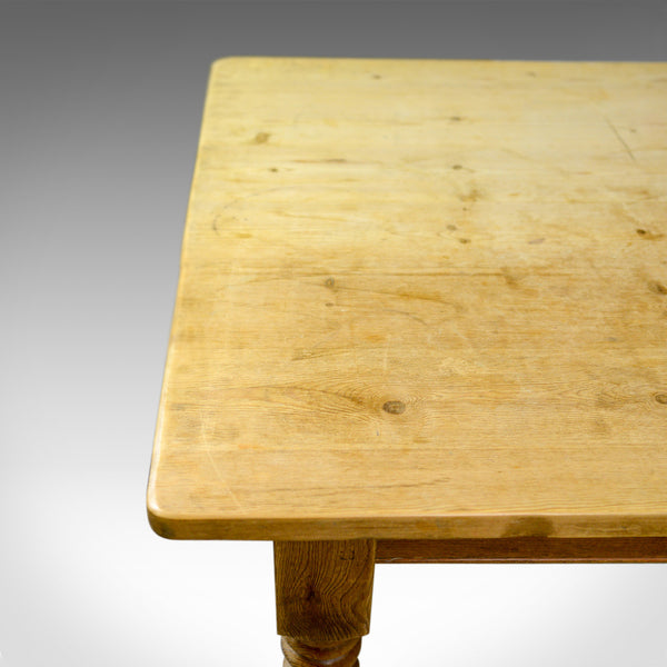 Antique Dining Table, English, Victorian, Pine, Seating 8-10, Country, c1900 - London Fine Antiques