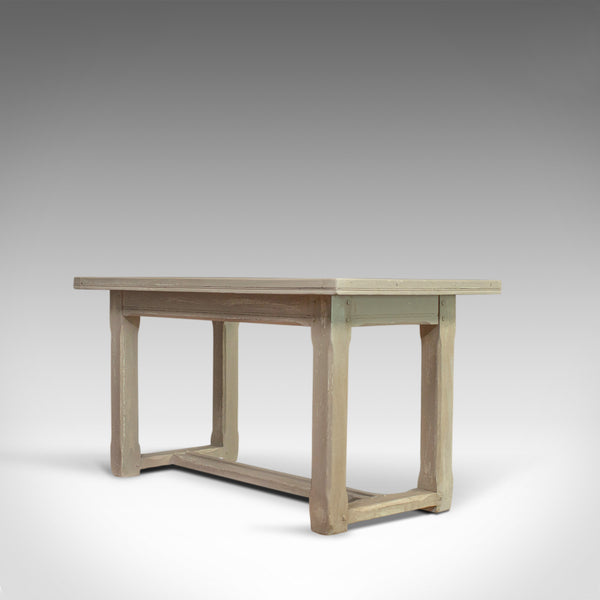 Antique Dining Table, Jacobean Revival, Painted, Oak, Refectory, Seats 4, c.1910 - London Fine Antiques