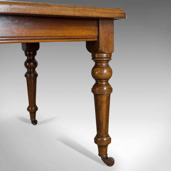 Antique Dining Table, Scottish, Oak, Extending, Seats Six, Matthew Lawson C.1900 - London Fine Antiques