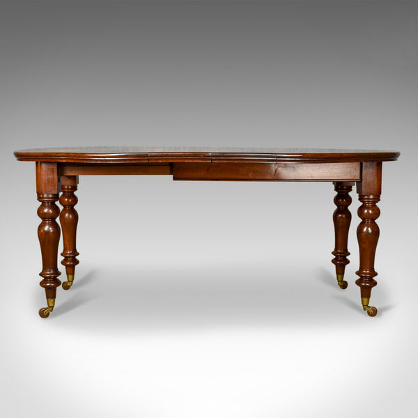 Antique Dining Table, Victorian, Mahogany, Extending, Six Seater Circa 1850 - London Fine Antiques