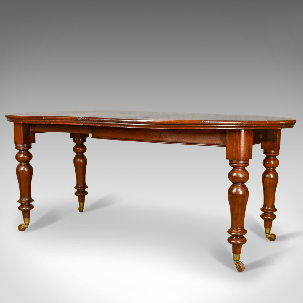 Antique Dining Table, Victorian, Mahogany, Extending, Six Seater Circa 1850 - London Fine Antiques