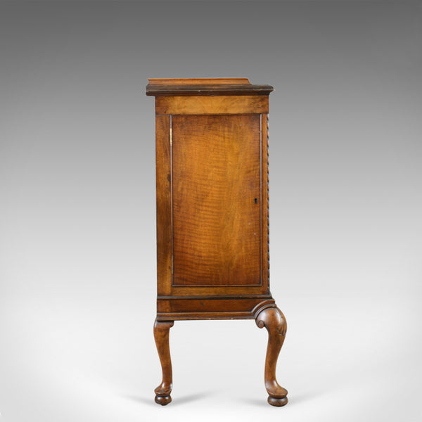 Antique Display Cabinet, Edwardian, Walnut, Waring and Gillows Ltd, Circa 1910 - London Fine Antiques