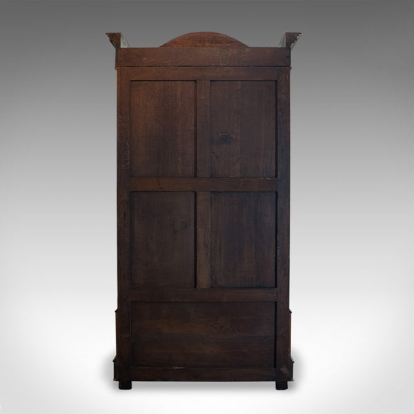 Antique Display Cabinet, Victorian, Flame Mahogany Vitrine, Circa 1850 - London Fine Antiques