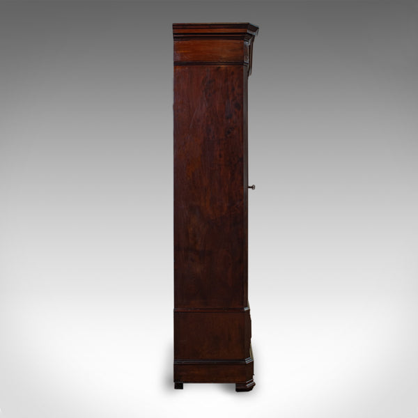 Antique Display Cabinet, Victorian, Flame Mahogany Vitrine, Circa 1850 - London Fine Antiques