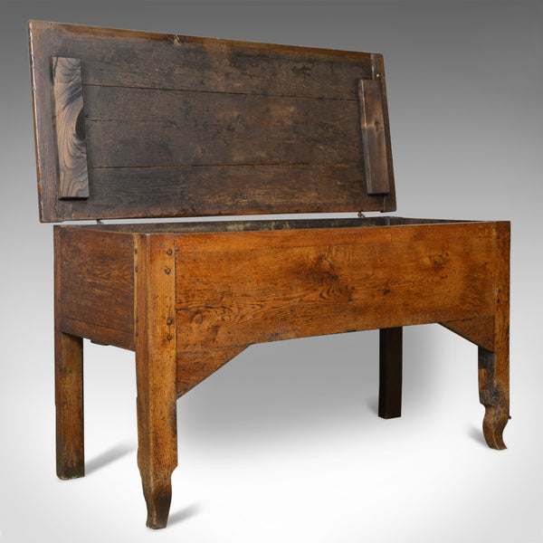 Antique Dough Bin, Large, French, Fruitwood, Proving Chest, Mid C19th Circa 1850 - London Fine Antiques