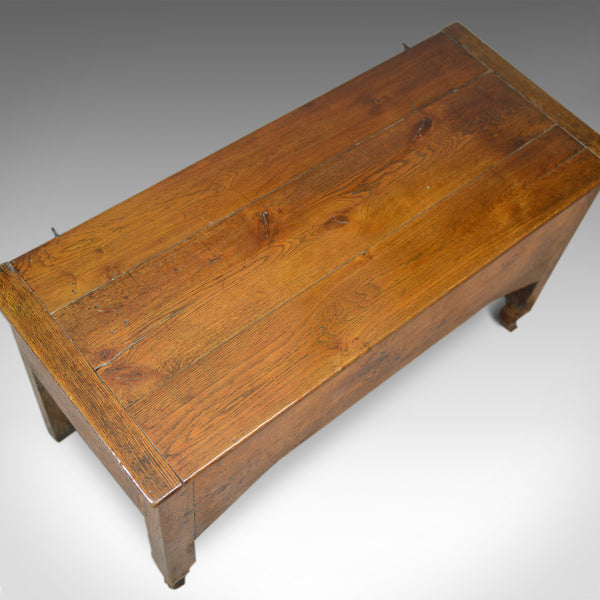 Antique Dough Bin, Large, French, Fruitwood, Proving Chest, Mid C19th Circa 1850 - London Fine Antiques