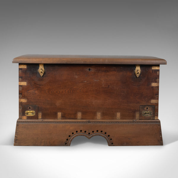 Antique Dowry Chest, Burmese, Teak, Trunk, 19th Century, Circa 1890 - London Fine Antiques