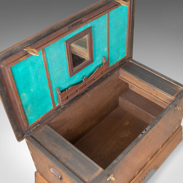 Antique Dowry Chest, Burmese, Teak, Trunk, 19th Century, Circa 1890 - London Fine Antiques