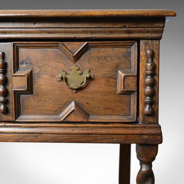 Antique Dresser Base, Early 18th Century, English, Oak, Sideboard, Circa 1700 - London Fine Antiques