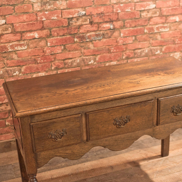 Antique Dresser Base, Edwardian Lowboy c1910 - London Fine Antiques