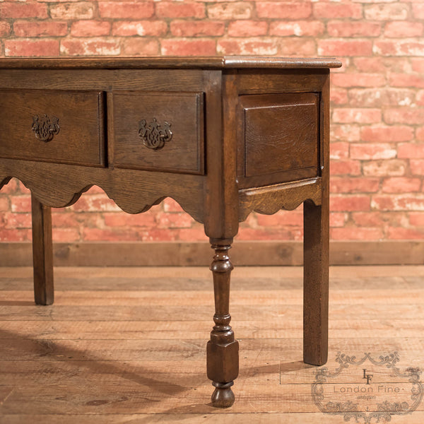 Antique Dresser Base, Edwardian Lowboy c1910 - London Fine Antiques