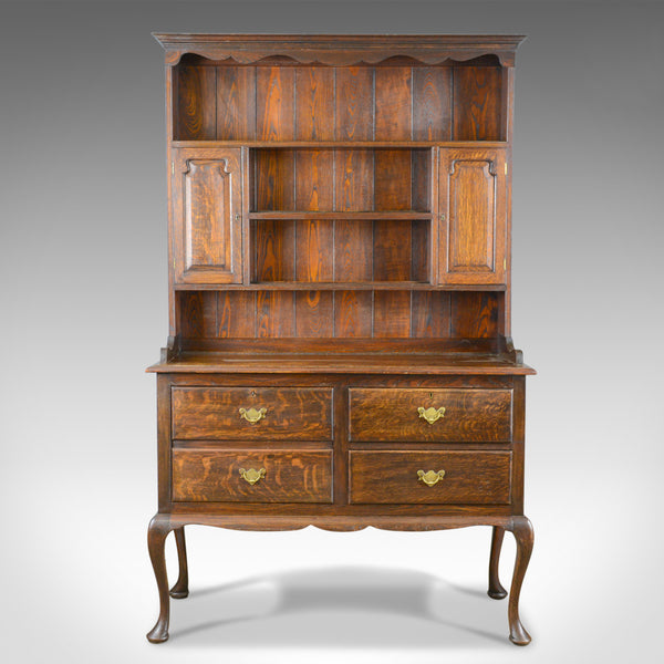 Antique Dresser, English, Oak, Victorian, Country Kitchen, Sideboard, Circa 1870 - London Fine Antiques
