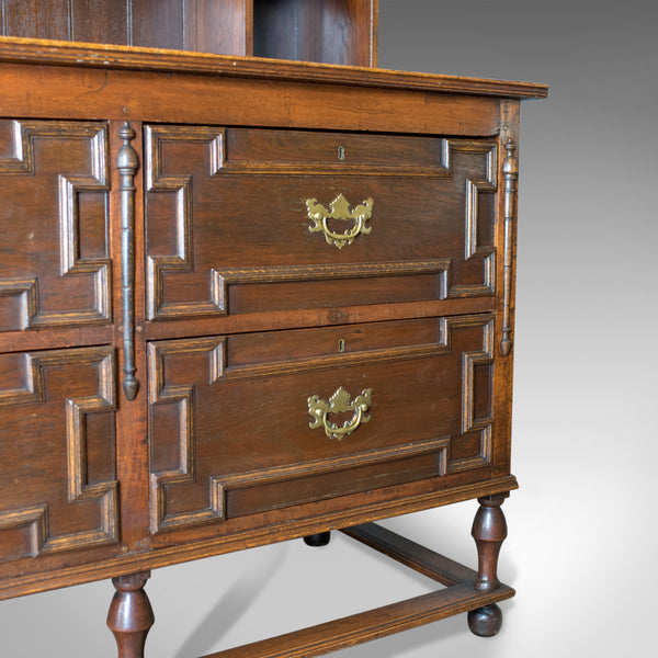 Antique Dresser, Victorian in the Jacobean Taste, English, Oak, Sideboard c.1880 - London Fine Antiques