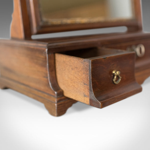 Antique Dressing Table Mirror, English Georgian, Mahogany, Toilet, Vanity c.1800 - London Fine Antiques