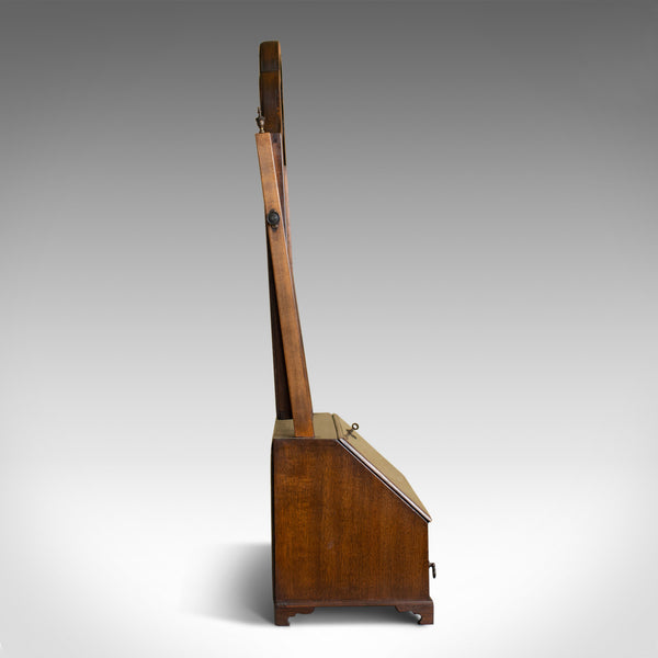 Antique Bureau Mirror, English, Georgian Revival, Mahogany, Toilet Circa 1910 - London Fine Antiques