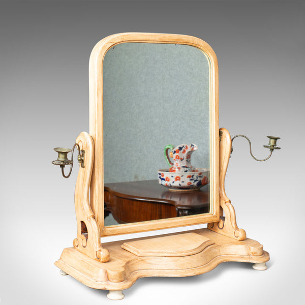 Antique Dressing Table Mirror, English Victorian, Vanity, Toilet, Painted, c1870 - London Fine Antiques