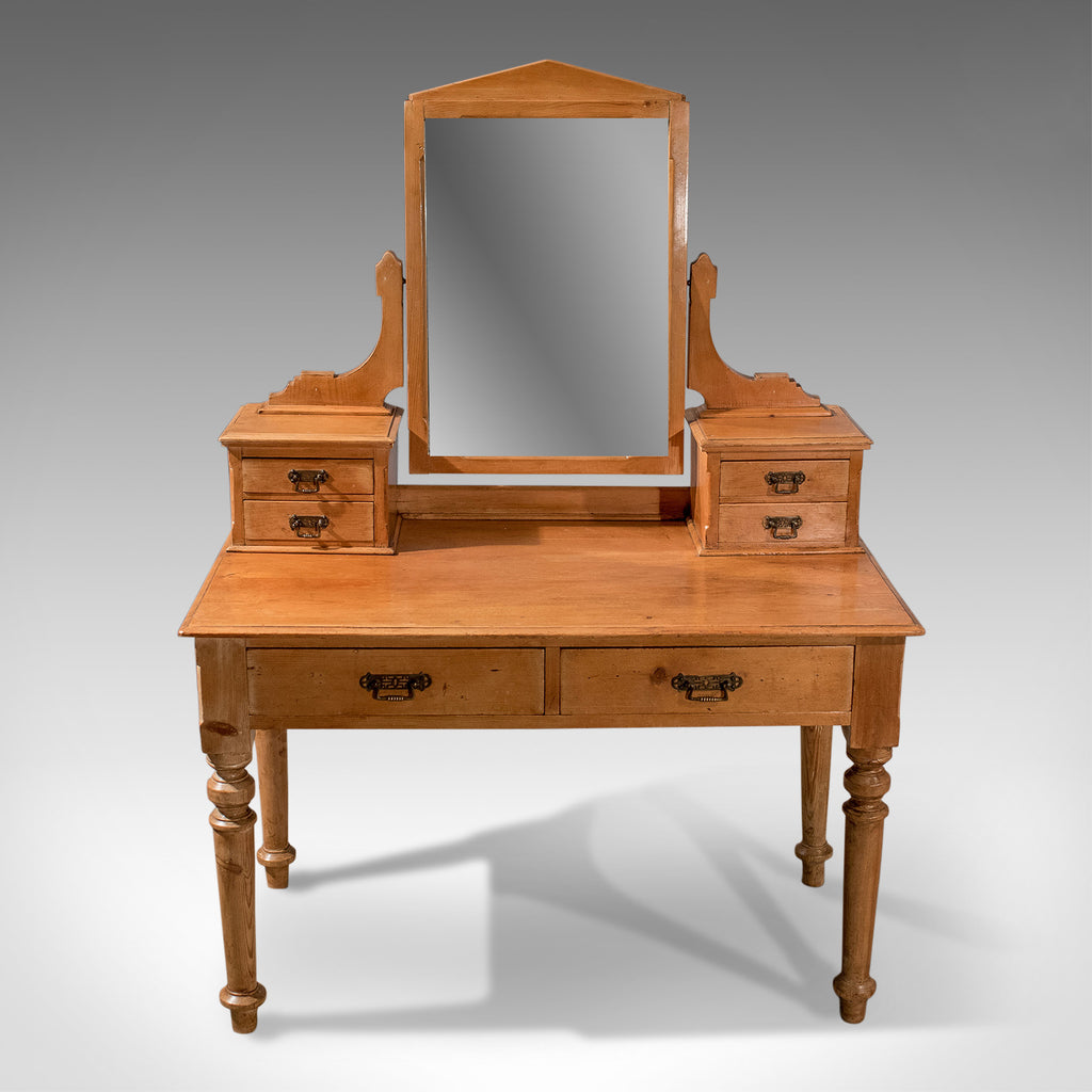 Vintage pine shop dressing table