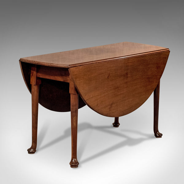 Antique Drop Flap Dining Table, Mahogany, English, Georgian, C18th Circa 1800 - London Fine Antiques